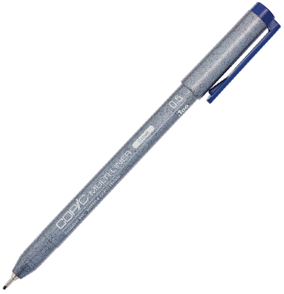 Капиллярный линер Copic Multiliner кобальт