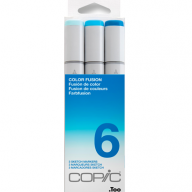 Copic Sketch 3 Color Fusion 6 набор голубых маркеров - Copic Sketch 3 Color Fusion 6 набор голубых маркеров