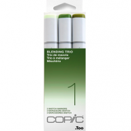 Copic Sketch 3 Color Fusion 1 набор зелёных маркеров - Copic Sketch 3 Color Fusion 1 набор зелёных маркеров