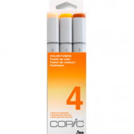 Copic Sketch 3 Color Fusion 4 набор жёлтых маркеров - Copic Sketch 3 Color Fusion 4 набор жёлтых маркеров