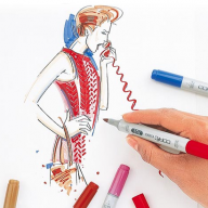 Copic Ciao 72 Set A набор маркеров с кистью в кейсе, вариант A - Copic Ciao 72 Set A набор маркеров с кистью в кейсе, вариант A