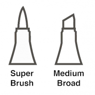 Copic Ciao 72 Set A набор маркеров с кистью в кейсе, вариант A - Copic Ciao 72 Set A набор маркеров с кистью в кейсе, вариант A