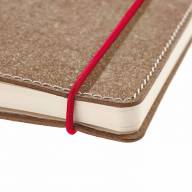 Блокнот SenseBook Red Rubber L на резинке с кожаной обложкой клетка А4 80 гм - Блокнот SenseBook Red Rubber L на резинке с кожаной обложкой клетка А4 / 80 гм купить в магазине Copic.Club с доставкой по всему миру