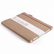 Блокнот SenseBook Red Rubber S на резинке с кожаной обложкой линейка А6 80 гм - Блокнот SenseBook Red Rubber S на резинке с кожаной обложкой линейка А6 / 80 гм купить в магазине Copic.Club с доставкой по всему миру