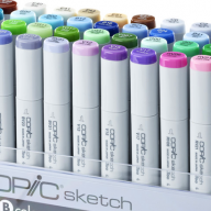 Copic Sketch 72 Set B набор маркеров с кистью в кейсе, вариант B - Copic Sketch 72 Set B большой набор маркеров с кистью в кейсе, вариант Б купить в официальном магазине Copic.Club с доставкой по РФ и всему миру